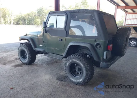 1999 Jeep Wrangler Sport z USA, uszkodzony, nr VIN 1J4FY19S0XP436887